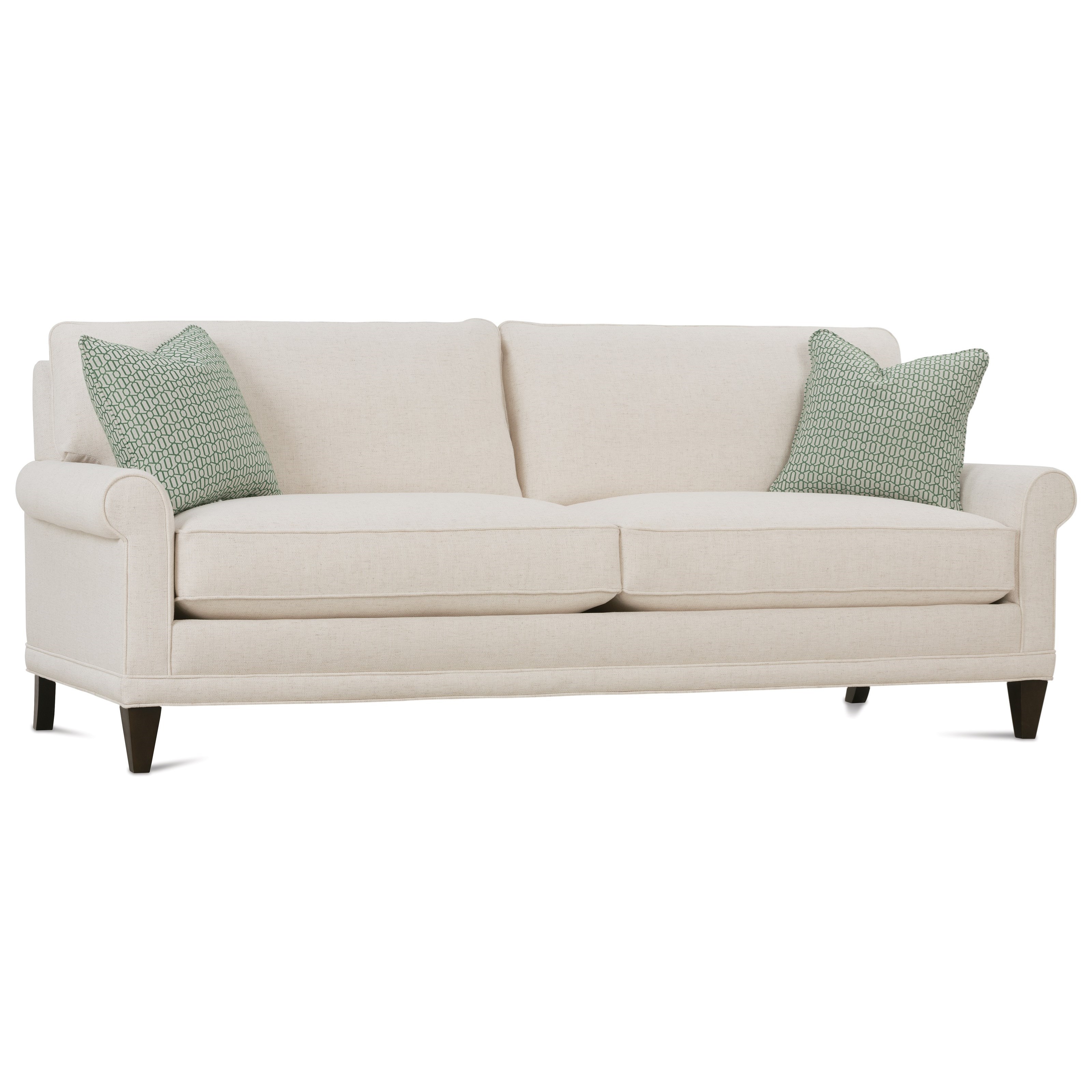 Rowe My Style II AR200K022 Customizable Sofa with Rolled Arms